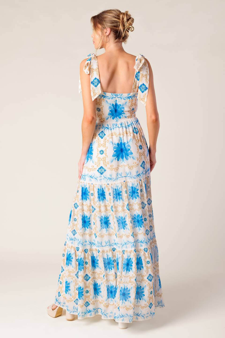 MY DEBUT WOVEN MAXI DRESS Flying Tomato
